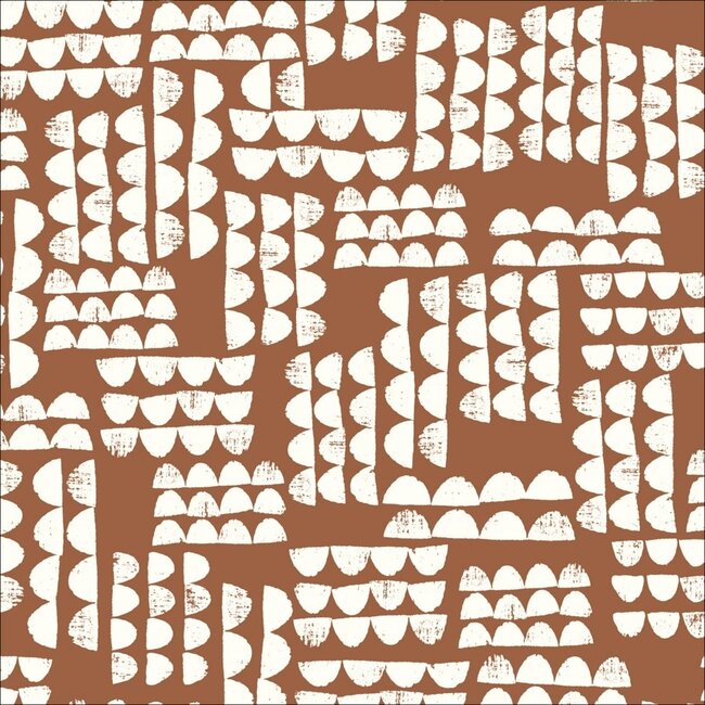 Cloud 9 Cotton Imprint - rustybrown