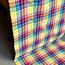 De Stoffenkamer Cotton Poplin - Summer checks yellow tones
