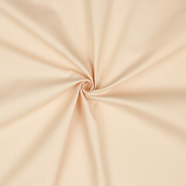 De Stoffenkamer Effen katoen naturel