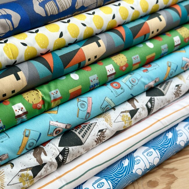 Lillestoff BIO Poplin Cotton cactus party