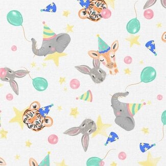 Lillestoff Poplin Cotton Fun Zoo