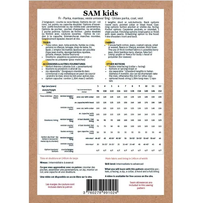 IKATEE Sam KIDS - jas, parka