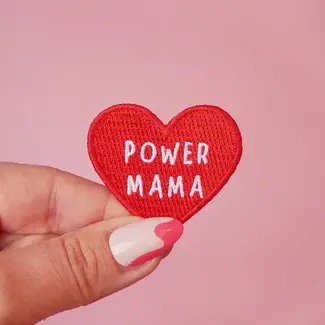 Malicieuse Strijkapplicatie Power Mama