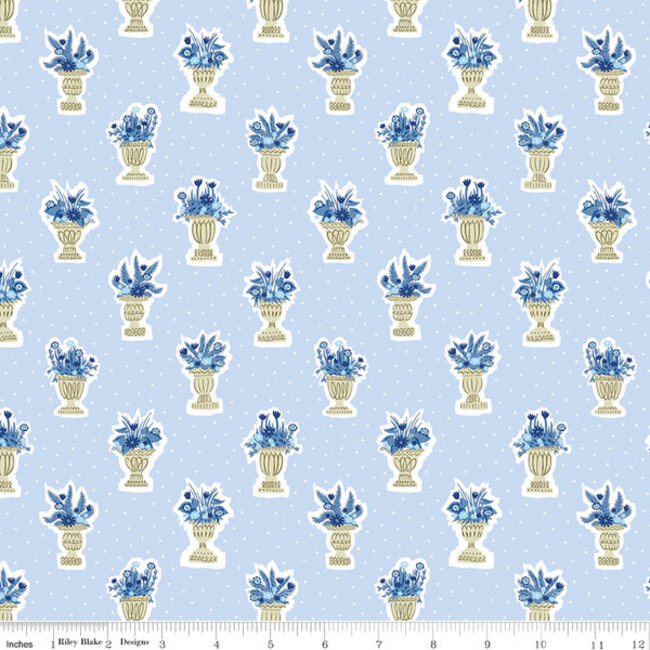 liberty Cotton Liberty - Garden Party - Flowerpot