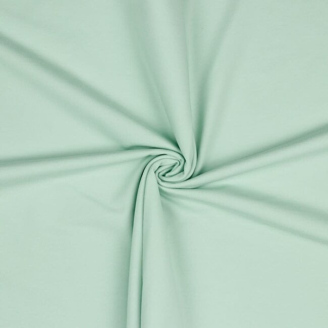 De Stoffenkamer Effen Tricot Mint
