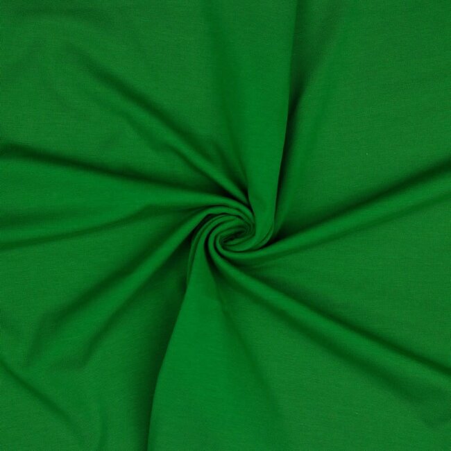 De Stoffenkamer Effen tricot bright green