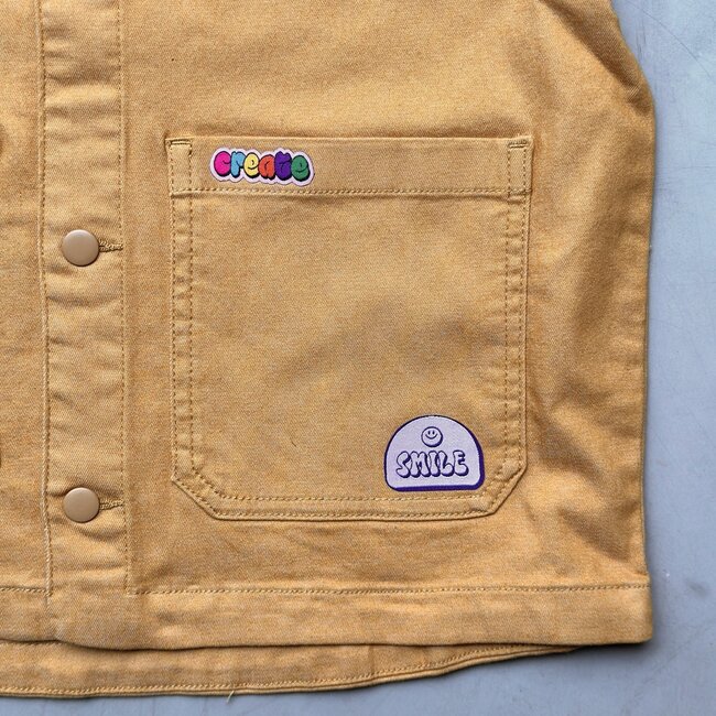 De Stoffenkamer Labels 5stuks - SHINE