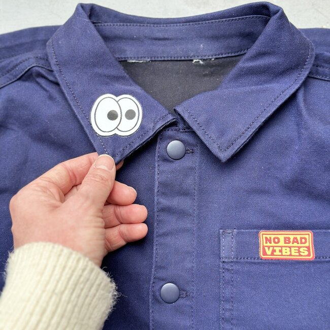 De Stoffenkamer Labels 5stuks - COOL