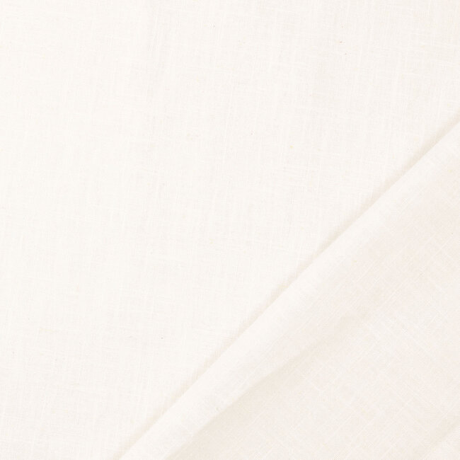 De Stoffenkamer Washed Linen uni - white