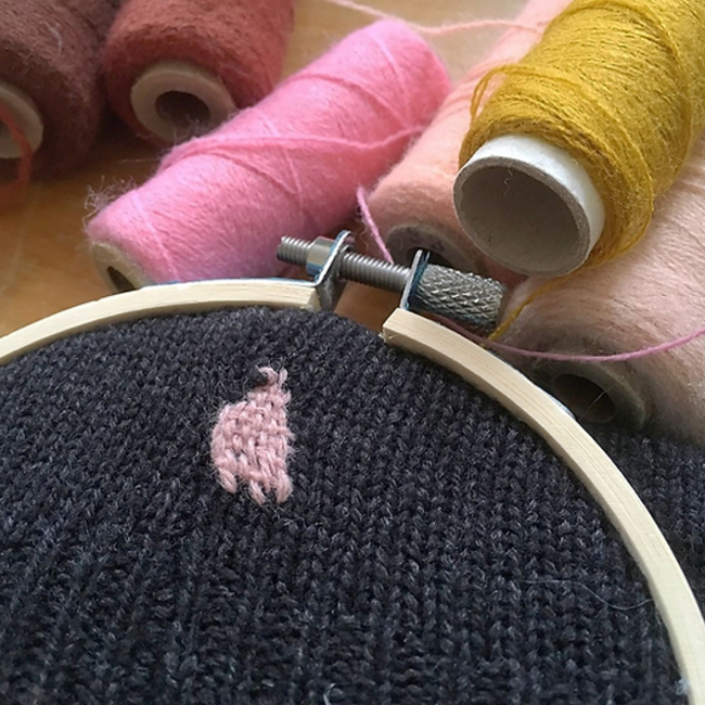 Workshop Visible Mending met EVA V woe. 12/06