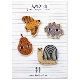 Halfbird Strijkapplicatie set the best of 4