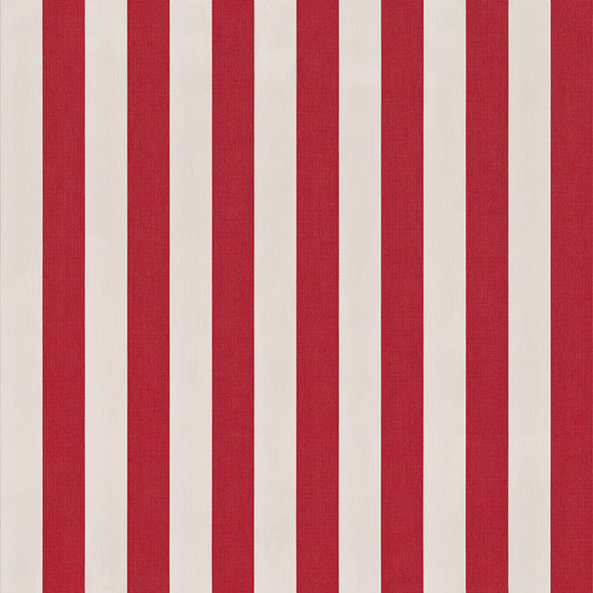Water repellent outdoor stripes - red