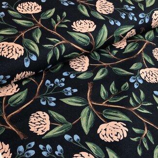 Cotton + Steel Canvas Rifle paper co. - Peonies