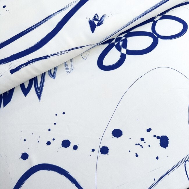 Capsule Fabrics Organic French Terry - Artists - Strokes