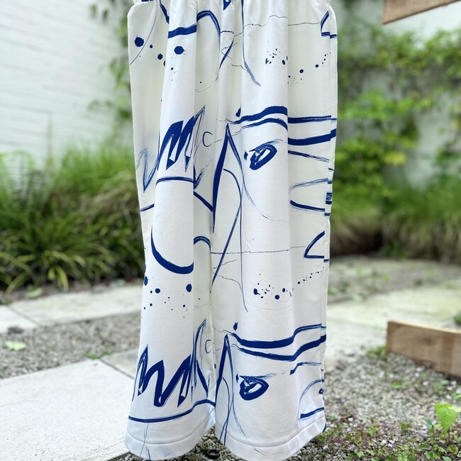 Capsule Fabrics Organic French Terry - Artists - Strokes