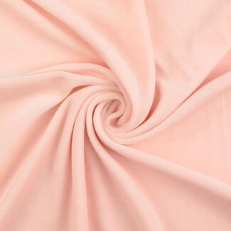 De Stoffenkamer Nicky velours Soft Pink