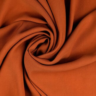 Viscose Tencel touch - rust