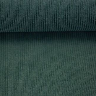 Ribbed Nicky Velours Emerald