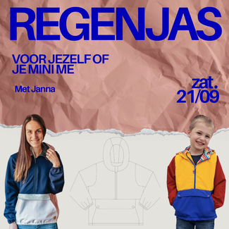 Workshop Regenjas zat. 21/09