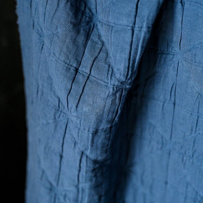 merchant&mills Jacquard Cotton Quilt - Ahoy Blue