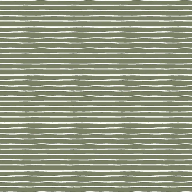 Tricot oeko-tex - green stripes