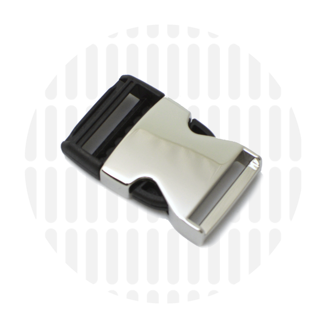 zipper zoo Klikgesp hybride 25mm