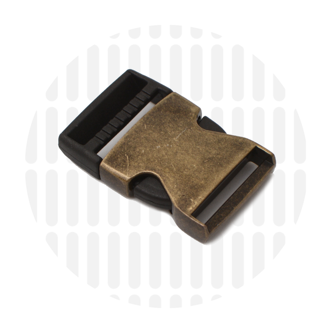 zipper zoo Klikgesp hybride 25mm