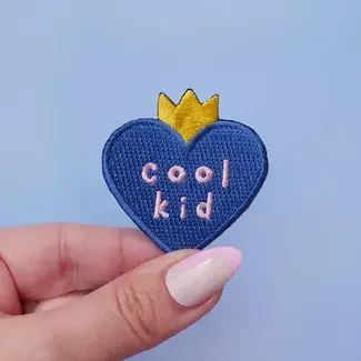 Malicieuse Strijkapplicatie Cool Kid