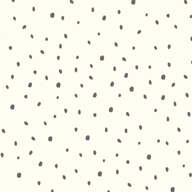 Tricot oeko-tex - offwhite spots