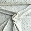 Tricot oeko-tex - offwhite spots