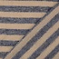 De Stoffenkamer Wolmix light knit stripes denim