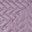 Stepped matelasse shiny bricks - kobi purple