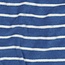 De Stoffenkamer Rekbare badstof - spons Stripes Denim Blue