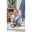 De Stoffenkamer Rekbare badstof - spons Stripes Denim Blue