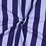 Poppy Cotton Flanel Wide Stripes Cobalt