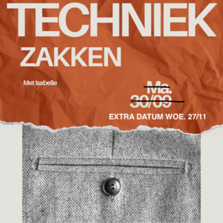 Workshop Zak Technieken woe. 27/11