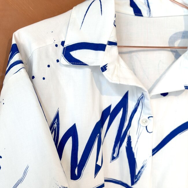 Capsule Fabrics Organic Cotton - Artists - Strokes