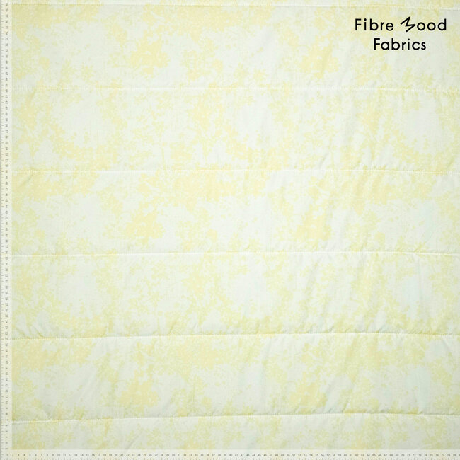 Fibre Mood Stepped matelasse abstract light yellow