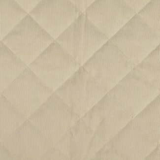Waterproof Quilted Babyrib  - sand