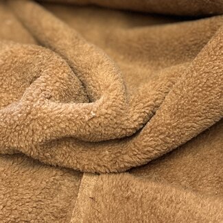 De Stoffenkamer WOOL Teddy sherpa - camel