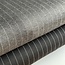 De Stoffenkamer Extra dik tricot Punta stripes - dark grey