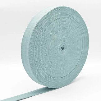 De Stoffenkamer Tassenband dusty mint 3cm