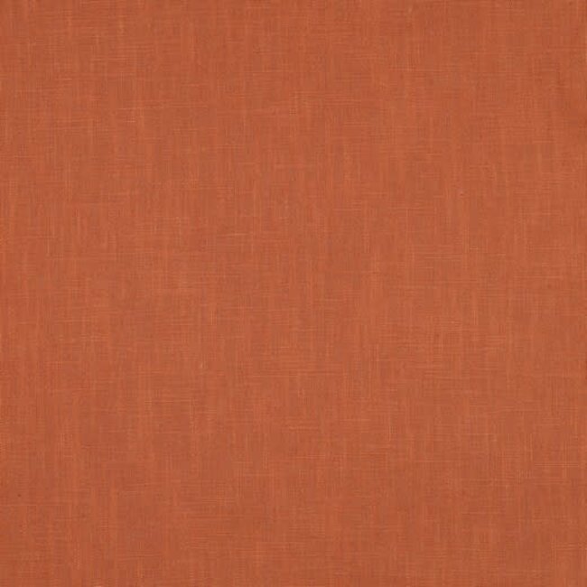 De Stoffenkamer Washed Linen uni - cognac