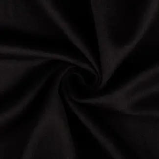 wol mix coat brushed deluxe  - black