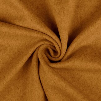 wol mix coat brushed deluxe - camel
