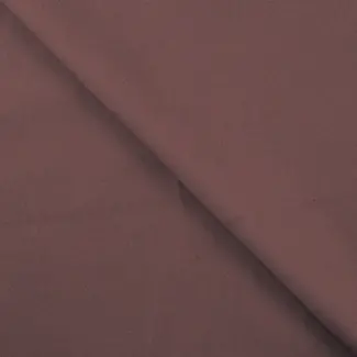 De Stoffenkamer Effen katoen mauve