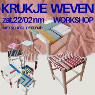 Workshop Krukje weven  za. 25/04 nm