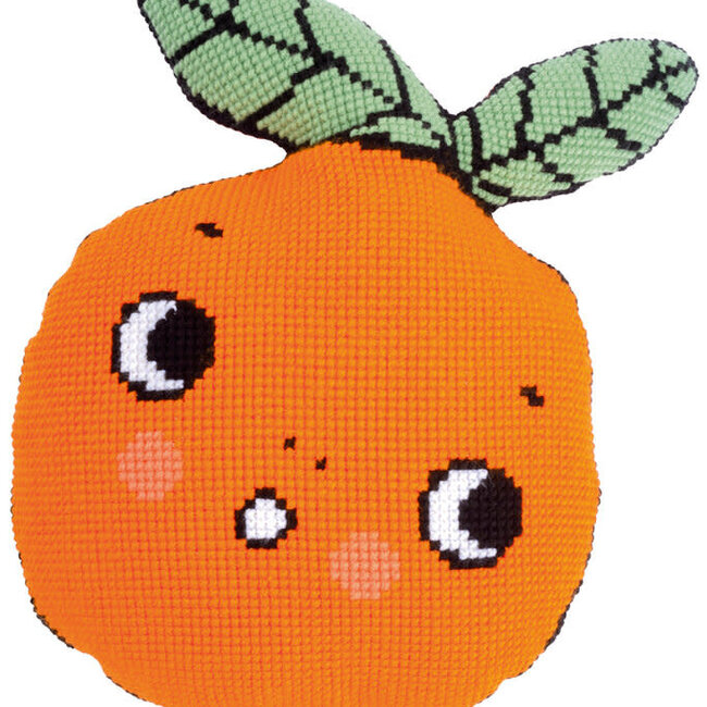 Eva Mouton DIY Eva Mouton - kruissteek- sinaasappel