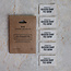 Atelier Brunette Labels 5stuks - Today is a good day to sew