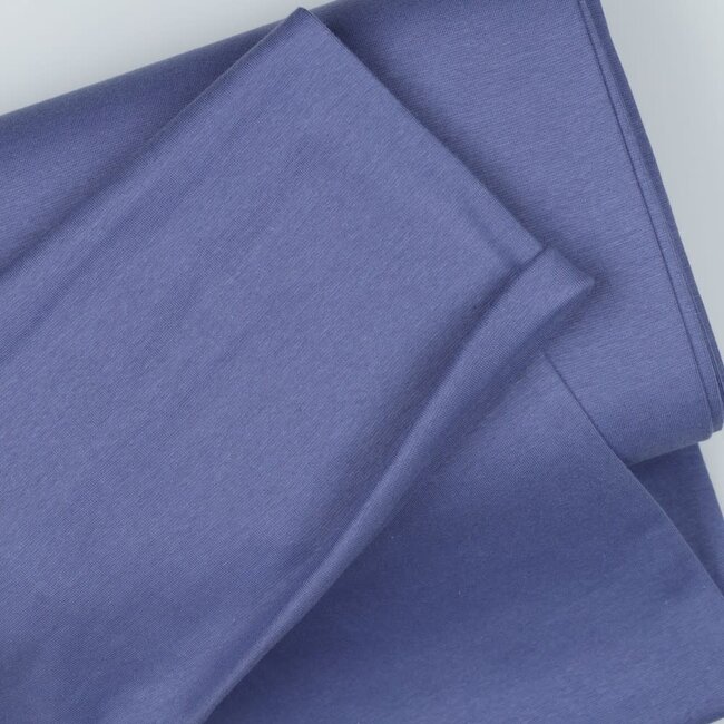 De Stoffenkamer Boordstof BIO 70cm - Lavendel